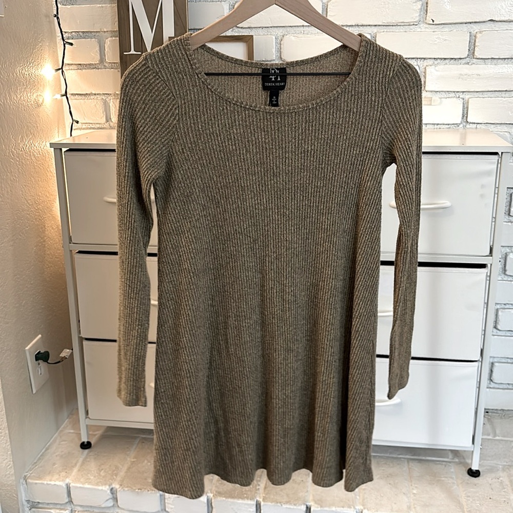 Derek Heart Women’s Soft Comfy Sweater Dress